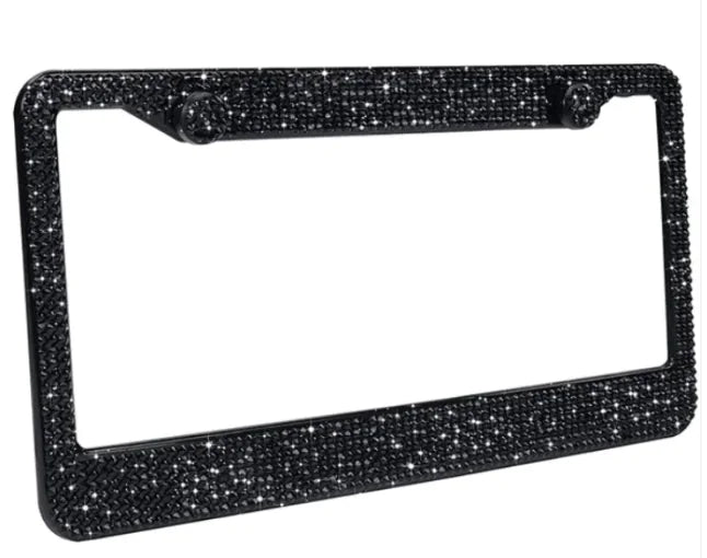 AutoSavvy Diamond License Plate Frame