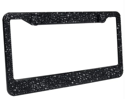 AutoSavvy Diamond License Plate Frame