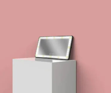 AutoSavvy LED Beauty Vanity Mirror with over 60 LED lights, light color settings, and touchscreen capabilities. Great for yourself or as a gift.