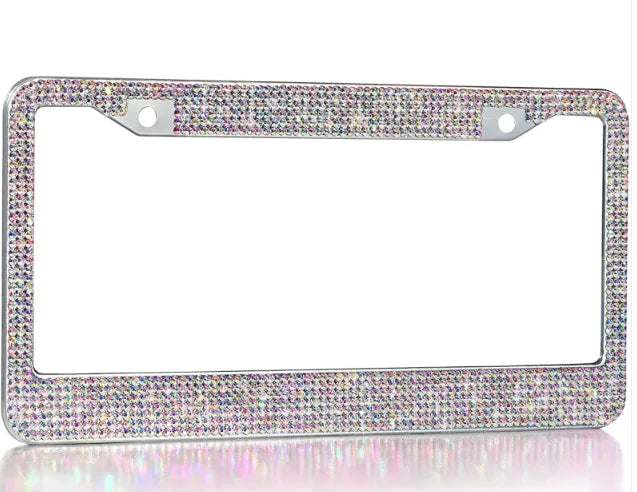 AutoSavvy Diamond License Plate Frame